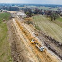 Budowa odcinka drogi ekspresowej S1 wraz z węzłem Bieruń, obwodnicą i łącznicą - stan na 17.03.2026 r.  (2)