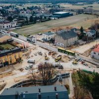 Budowa tunelu pod torami na ul. Wawelskiej oraz ronda na skrzyżowaniu Wawelska/Warszawska - 26 marca 2026 r (4)