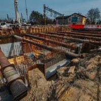 Budowa tunelu pod torami na ul. Wawelskiej oraz ronda na skrzyżowaniu Wawelska/Warszawska - 26 marca 2026 r (3)