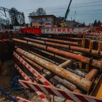 Budowa tunelu pod torami na ul. Wawelskiej oraz ronda na skrzyżowaniu Wawelska/Warszawska - 26 marca 2026 r (7)