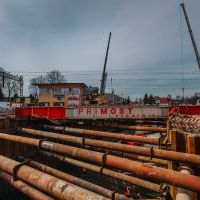 Budowa tunelu pod torami na ul. Wawelskiej oraz ronda na skrzyżowaniu Wawelska/Warszawska - 26 marca 2026 r (8)