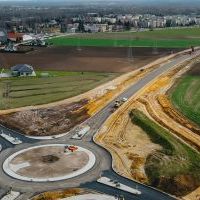 Obwodnica i łącznica, węzeł Bieruń, ronda - stan na dzień 9 kwietnia 2026 r.  (4)