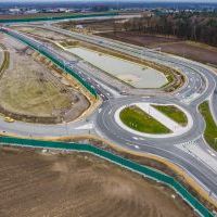 Obwodnica i łącznica, węzeł Bieruń, ronda - stan na dzień 9 kwietnia 2026 r.  (8)