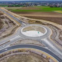 Obwodnica i łącznica, węzeł Bieruń, ronda - stan na dzień 9 kwietnia 2026 r.  (5)
