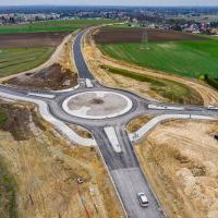 Obwodnica i łącznica, węzeł Bieruń, ronda - stan na dzień 9 kwietnia 2026 r.  (3)