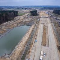 Węzeł Kosztowy i  droga S1 w stronę Lędzin (2)