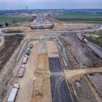 Węzeł Lędziny i droga S1 w kierunku Bierunia (3)