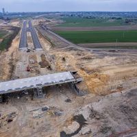 Węzeł Lędziny i droga S1 w kierunku Bierunia (2)