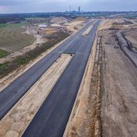 Węzeł Lędziny i droga S1 w kierunku Bierunia (1)