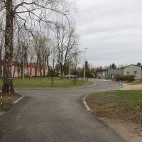 Droga wewnętrzna w ulicy Chemików po remoncie - kwiecień 2026r. (3)