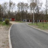 Droga wewnętrzna w ulicy Chemików po remoncie - kwiecień 2026r. (2)