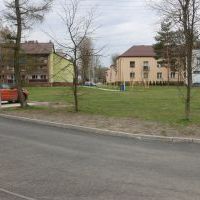 Droga wewnętrzna w ulicy Chemików po remoncie - kwiecień 2026r. (8)