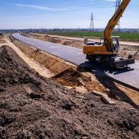 Obwodnica, węzeł Bieruń i łącznica (z poziomu ziemi) - 22 kwietnia 2026 roku (3)