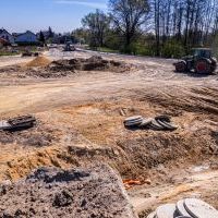 Obwodnica, węzeł Bieruń i łącznica (z poziomu ziemi) - 22 kwietnia 2026 roku (11)