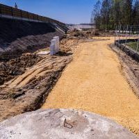 Obwodnica, węzeł Bieruń i łącznica (z poziomu ziemi) - 22 kwietnia 2026 roku (7)