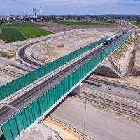 Obwodnica, węzeł Bieruń i łącznica (z lotu ptaka) - 5 maja 2026 roku (11)