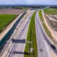 Obwodnica, węzeł Bieruń i łącznica (z lotu ptaka) - 5 maja 2026 roku (13)