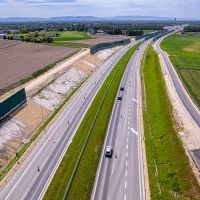 Obwodnica, węzeł Bieruń i łącznica (z lotu ptaka) - 5 maja 2026 roku (12)