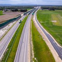 Obwodnica, węzeł Bieruń i łącznica (z lotu ptaka) - 5 maja 2026 roku (11)
