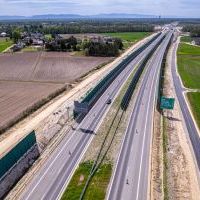 Obwodnica, węzeł Bieruń i łącznica (z lotu ptaka) - 5 maja 2026 roku (10)