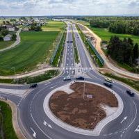Obwodnica, węzeł Bieruń i łącznica (z lotu ptaka) - 23 maja 2026 roku (3)