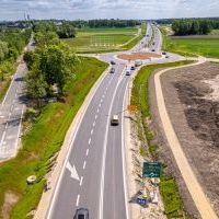 Obwodnica, węzeł Bieruń i łącznica (z lotu ptaka) - 23 maja 2026 roku (11)