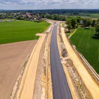 Obwodnica, węzeł Bieruń i łącznica (z lotu ptaka) - 23 maja 2026 roku (13)