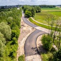 Obwodnica, węzeł Bieruń i łącznica (z lotu ptaka) - 23 maja 2026 roku (10)