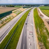 Obwodnica, węzeł Bieruń i łącznica (z lotu ptaka) - 23 maja 2026 roku (5)