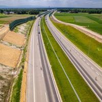 Obwodnica, węzeł Bieruń i łącznica (z lotu ptaka) - 23 maja 2026 roku (4)