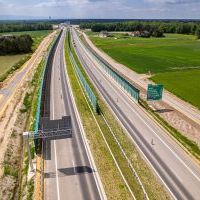 Obwodnica, węzeł Bieruń i łącznica (z lotu ptaka) - 23 maja 2026 roku (2)