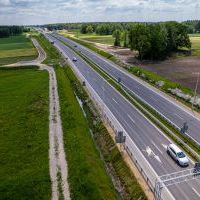 Obwodnica, węzeł Bieruń i łącznica (z lotu ptaka) - 23 maja 2026 roku (9)
