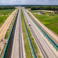 Obwodnica, węzeł Bieruń i łącznica (z lotu ptaka) - 23 maja 2026 roku (1)