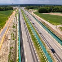 Obwodnica, węzeł Bieruń i łącznica (z lotu ptaka) - 23 maja 2026 roku (13)