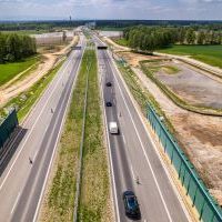Obwodnica, węzeł Bieruń i łącznica (z lotu ptaka) - 23 maja 2026 roku (12)