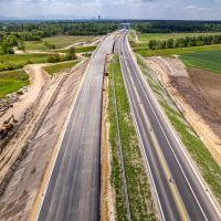 Obwodnica, węzeł Bieruń i łącznica (z lotu ptaka) - 23 maja 2026 roku (6)
