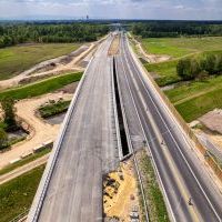 Obwodnica, węzeł Bieruń i łącznica (z lotu ptaka) - 23 maja 2026 roku (5)