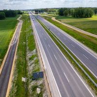 Obwodnica, węzeł Bieruń i łącznica (z lotu ptaka) - 23 maja 2026 roku (8)