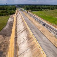 Obwodnica, węzeł Bieruń i łącznica (z lotu ptaka) - 23 maja 2026 roku (3)