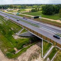Obwodnica, węzeł Bieruń i łącznica (z lotu ptaka) - 23 maja 2026 roku (6)