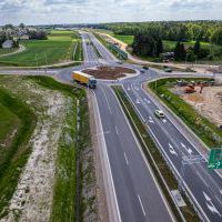 Obwodnica, węzeł Bieruń i łącznica (z lotu ptaka) - 23 maja 2026 roku (4)
