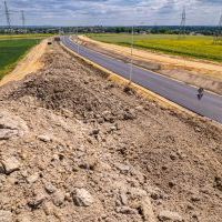 Obwodnica, węzeł Bieruń i łącznica (z poziomu ziemi) - 23 maja 2026 roku (8)