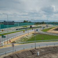Obwodnica, węzeł Bieruń i łącznica (z poziomu ziemi) - 23 maja 2026 roku (1)