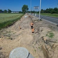Budowa ścieżki rowerowej wzdłuż ul. Oświęcimskiej - czerwiec 2026 (2)