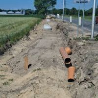 Budowa ścieżki rowerowej wzdłuż ul. Oświęcimskiej - czerwiec 2026 (9)