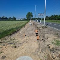 Budowa ścieżki rowerowej wzdłuż ul. Oświęcimskiej - czerwiec 2026 (7)
