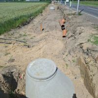Budowa ścieżki rowerowej wzdłuż ul. Oświęcimskiej - czerwiec 2026 (6)