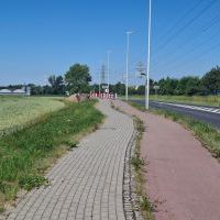 Budowa ścieżki rowerowej wzdłuż ul. Oświęcimskiej - czerwiec 2026 (4)
