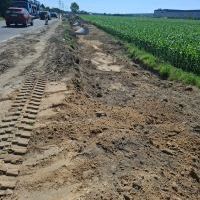 Budowa ścieżki rowerowej wzdłuż ul. Oświęcimskiej - czerwiec 2026 (3)