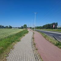 Budowa ścieżki rowerowej wzdłuż ul. Oświęcimskiej - czerwiec 2026 (18)